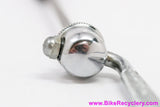 NOS Campagnolo Nuovo Record REAR Quick Release Skewer: Flat Blade - Pre CPSC 1960's 1970's (Single)