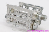 NOS Campagnolo Record Pista / Track Pedals: #1038 - Silver