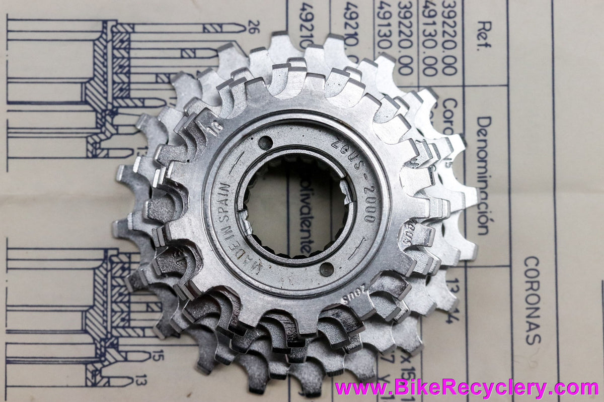 NIB/NOS Zeus 2000 6-Speed Freewheel: 13-20t - Steel Cogs