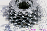 NIB/NOS Zeus 2000 6-Speed Freewheel: 13-18t Corncob - Steel Cogs