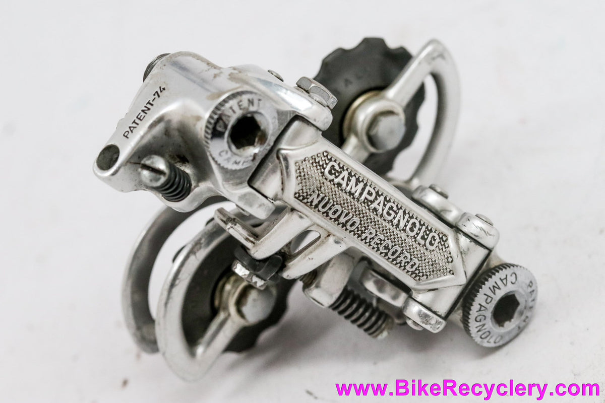 Campagnolo Nuovo Record Rear Derailleur: 1020/A - Patent 1974 (EXC+)