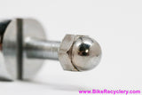 NOS Campagnolo Nuovo/Super Record Brake Bolt: Rear Nutted - Concave Spacers & Acorn Nuts