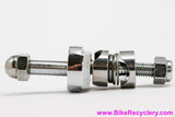 NOS Campagnolo Nuovo/Super Record Brake Bolt: Rear Nutted - Concave Spacers & Acorn Nuts