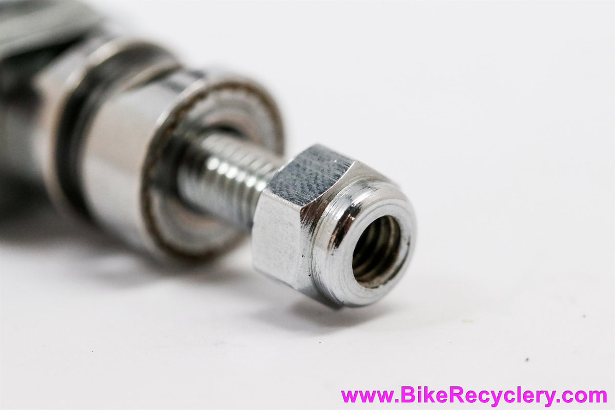 NOS Campagnolo Nuovo/Super Record Brake Bolt: Rear Nutted - Concave Spacers & Acorn Nuts