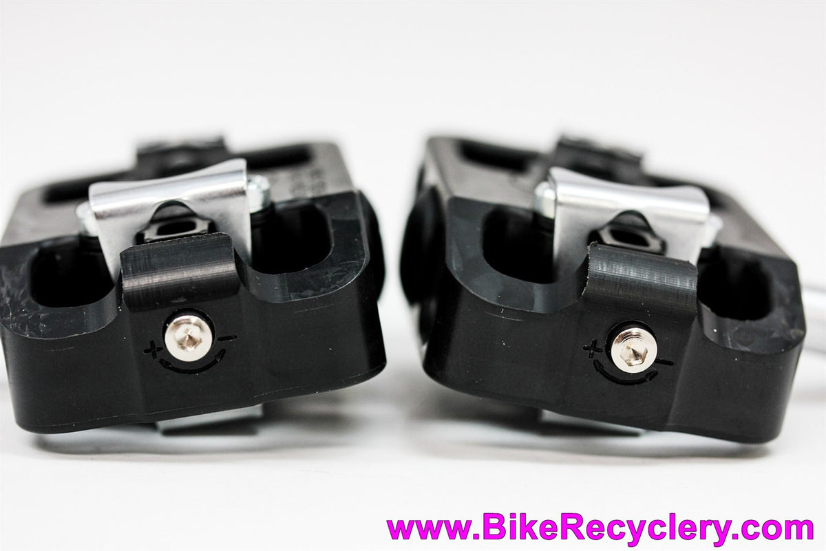 NOS WTB Stealth MP250 Clipless Pedals & Cleats: Early USA Built Version! - SPD Compatible - Thermoplastic! 260g - Rare Vintage Restoration Goodies
