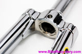NEW/NOS Soma Tange Infinity Lugged Chrome Steel Road / Track Fork: 1" Threaded x 200mm - 700c  -  #23056