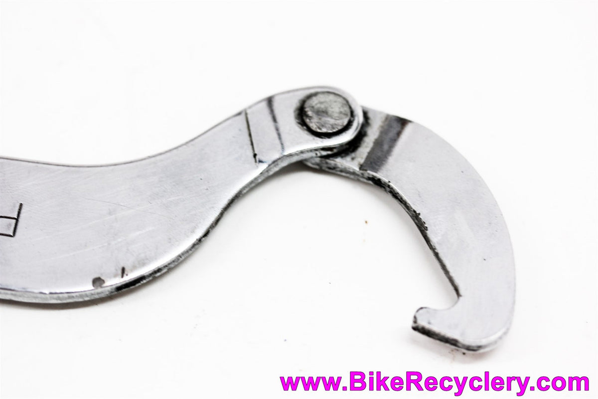 Park Tool HCW-2 Bottom Bracket / Headset Wrench: 35mm Fixed Cup + Adjustable Locknut  Hook Spanner (Discontinued & Rare)