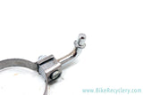 NOS Ad Hoc Pump Peg Clip / Clamp: Chrome - 7g - 28.6mm - Vintage 1940's to 1960's - Randonneur