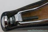 NOS Ideale 88 Speciale Competition REBOUR Leather Saddle: Brown - Hammered Copper Rivets - Alloy Cantle Plate (Pristine)