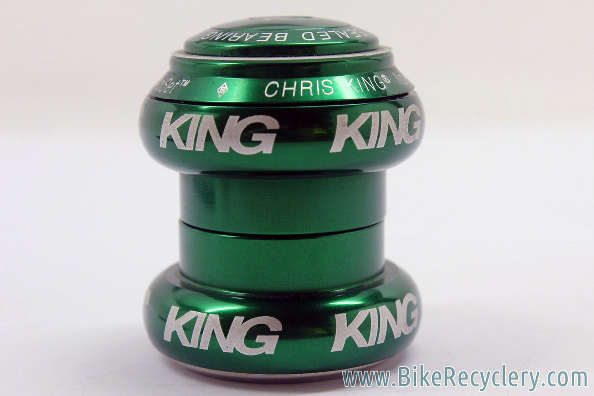 Chris King Limited GREEN Threadless Headset: 1 1/8" NoThreadSet (NEW)