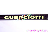 Guerciotti Columbus SL Lugged Steel Frame & Fork: 54cm - Pantographed - DEEP Purple / Black / Pewter Chameleon - 1980's
