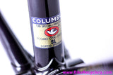 Guerciotti Columbus SL Lugged Steel Frame & Fork: 54cm - Pantographed - DEEP Purple / Black / Pewter Chameleon - 1980's