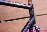 Guerciotti GLX Columbus SL Lugged Steel Frame & Fork: 54cm - Pantographed - DEEP Purple / Black / Pewter Chameleon - 1980's