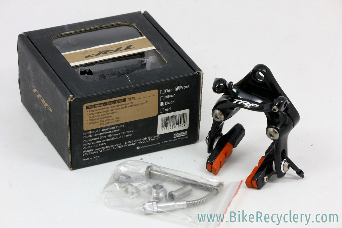 TRP T925 Time Trial Brake: Front - Black - All Hdwr (NEW)