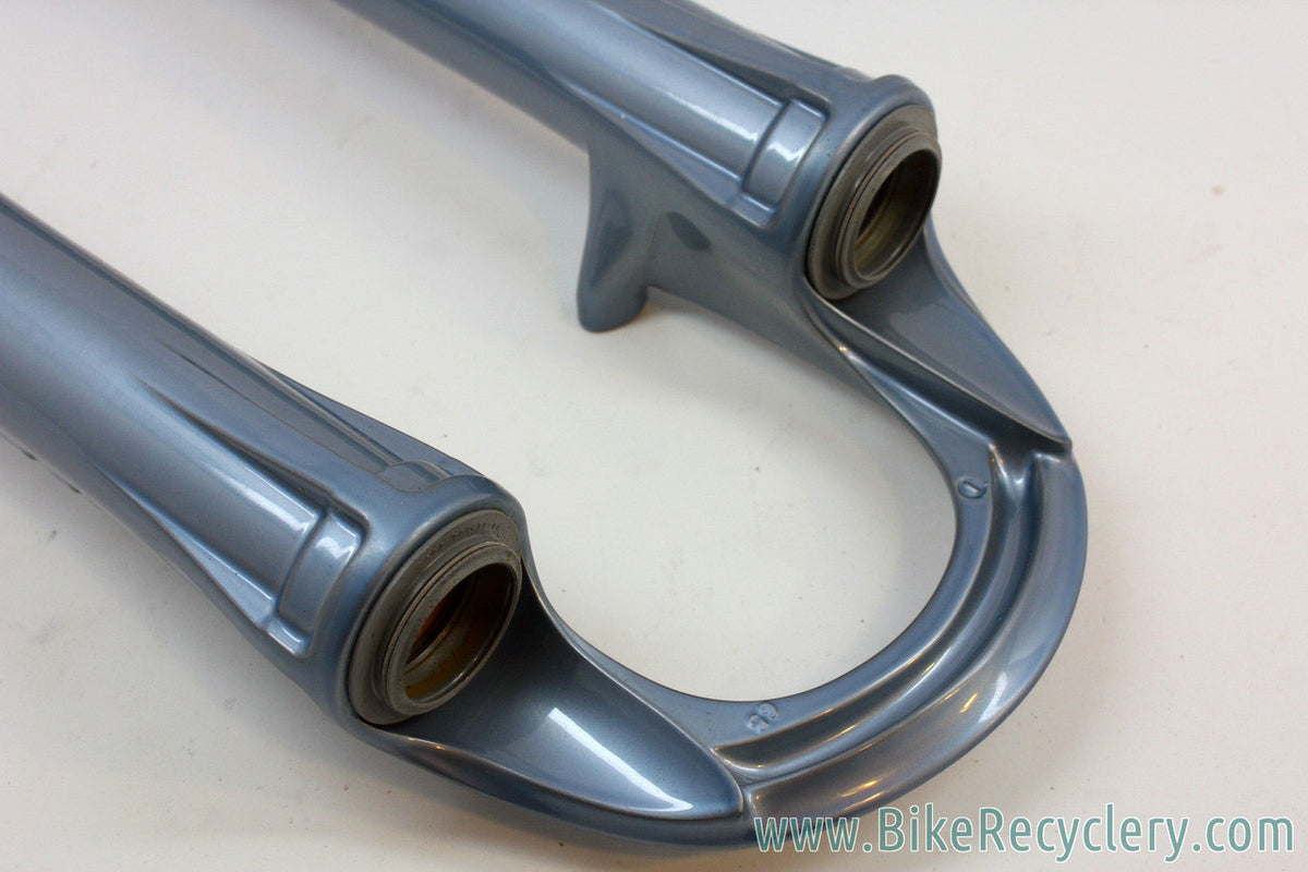 NOS/NIB Vintage Rockshox Duke Fork Lowers: 26" - Disc /V Brake - Includes 30mm Seals - Ice Blue