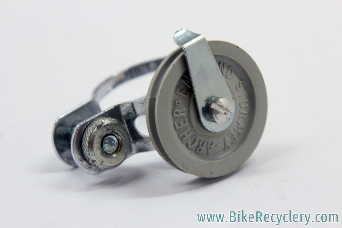 NOS Sturmey Archer Guide Pulley & Fulcrum Clip: 1" - Grey - HSJ.521 - Vintage 1960's 1970's 1980's