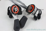 Sunrace Complete 5/6/7 Speed Drivetrain: M10 Thumb Shifters - M2 Front & Rear Derailleurs (NEW)