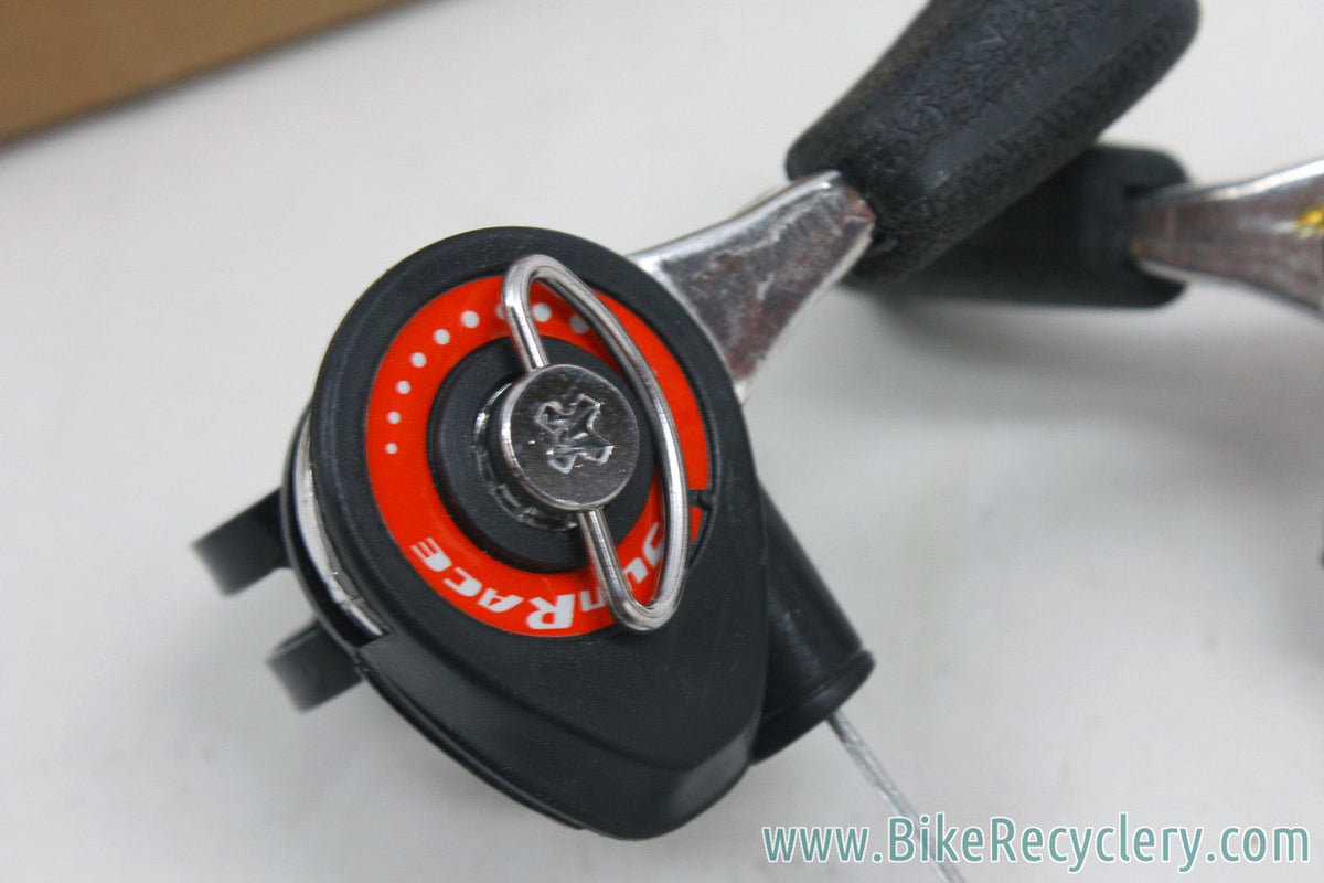 Sunrace Complete 5/6/7 Speed Drivetrain: M10 Thumb Shifters - M2 Front & Rear Derailleurs (NEW)