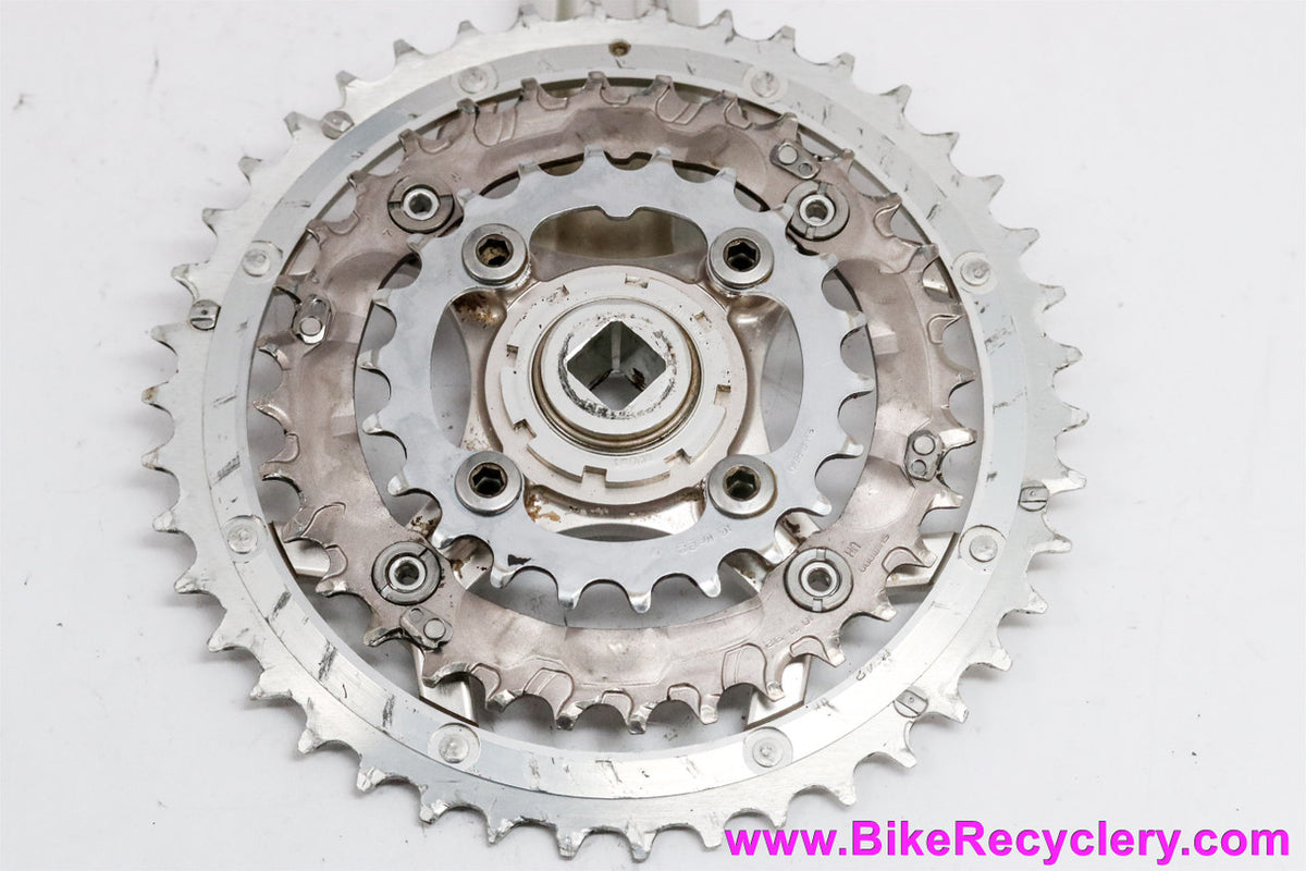 Shimano Deore XT FC-M739 Driveside Crank Arm & Chainrings: 175mm - 42/32/22t