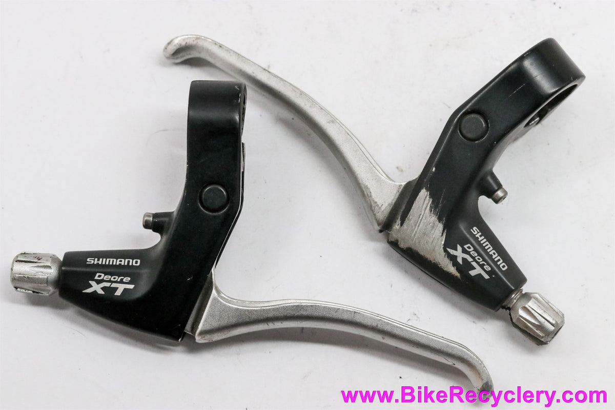 Shimano XT 3-Finger BL-M771 Levers: Black