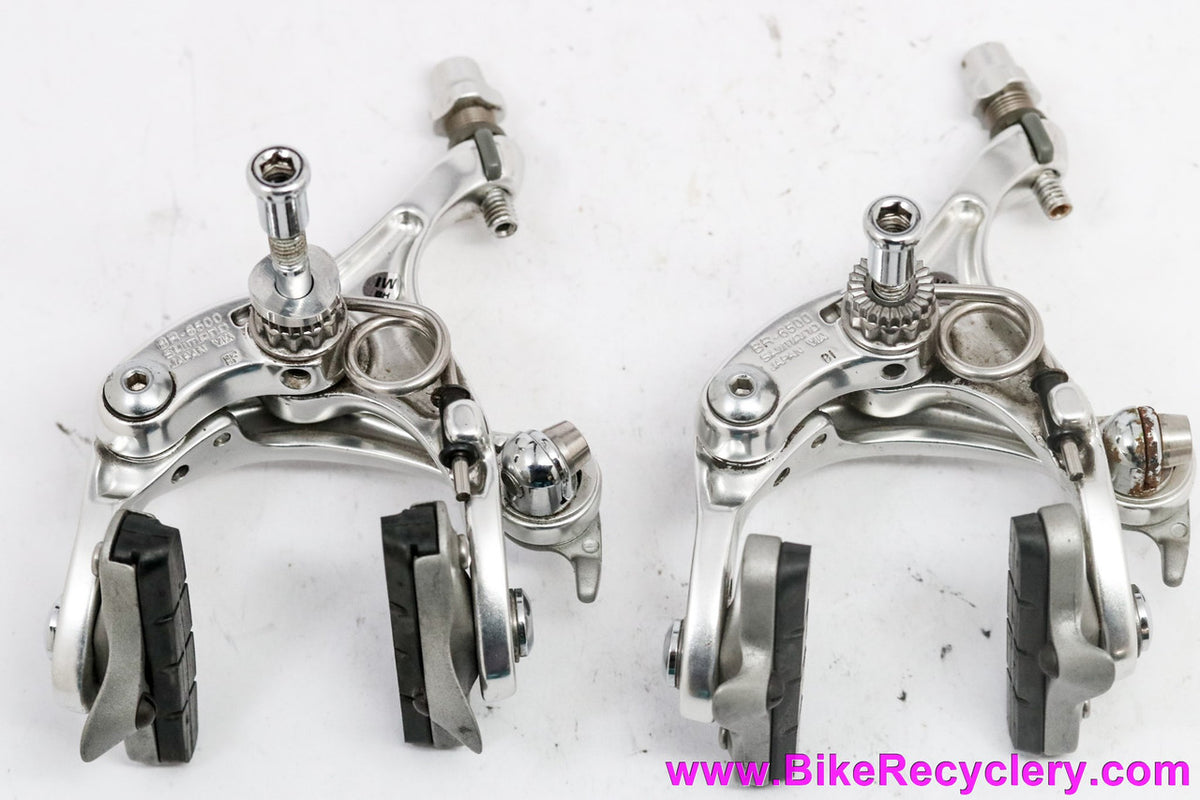 Shimano Ultegra BR-6500 Brakeset: Polished/Silver