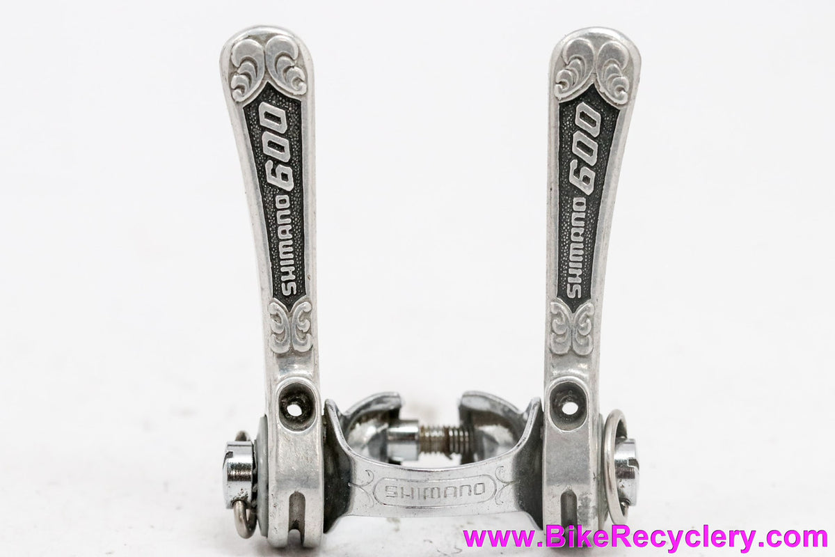 Shimano 600EX Arabesque Downtube Shifters: SL-6200 - Clamp On (MINT Low Miles)