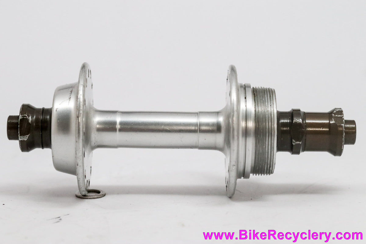 Pelissier 2000 Professional Rear Hub: Low Flange - 28H x 126mm - Silver (EXC)
