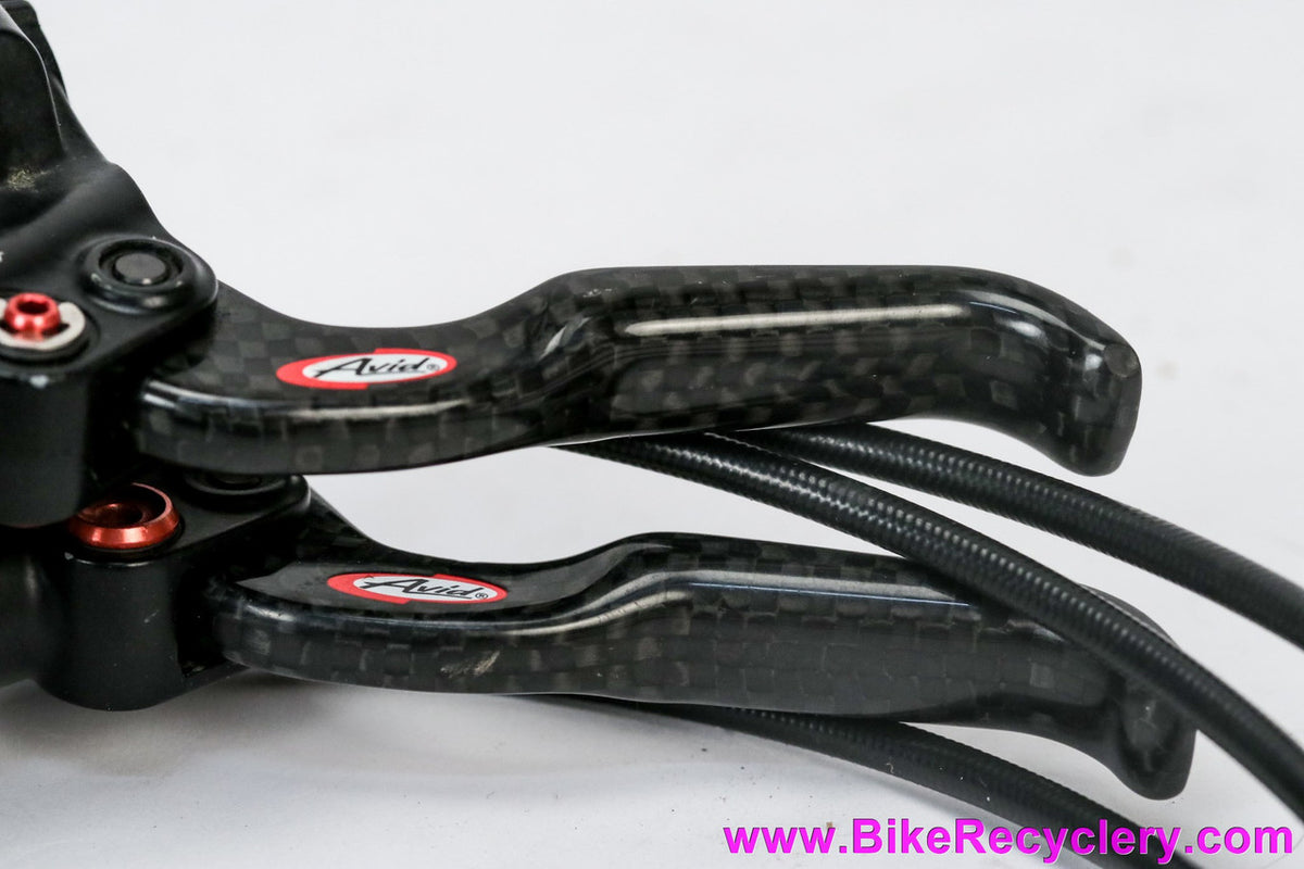 Avid Ultimate Carbon Disc Brake Set: Black - Front/Rear (Near Mint+)
