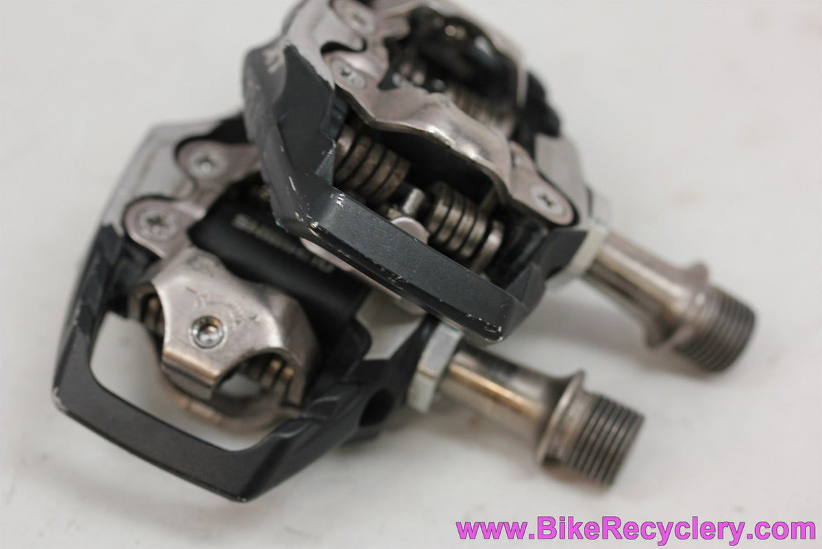 Shimano XT PD-M785 Trail SPD Pedals: Wide Body (EXC)