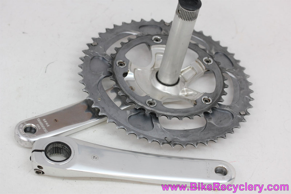 Shimano FC-R700 Ultegra Non-Series Compact 10s Crankset: 172.5mm x 50/34t - Silver - Hollowtech II (EXC)