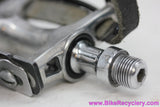 Specialized Track / Road Pedals W/ Toe Clips (med?) & Christophe Straps: (Near mint)