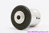 Campagnolo Record Carbon Headset Top Cap + Bolt + Compression: 1 1/8" - Black (MINT)