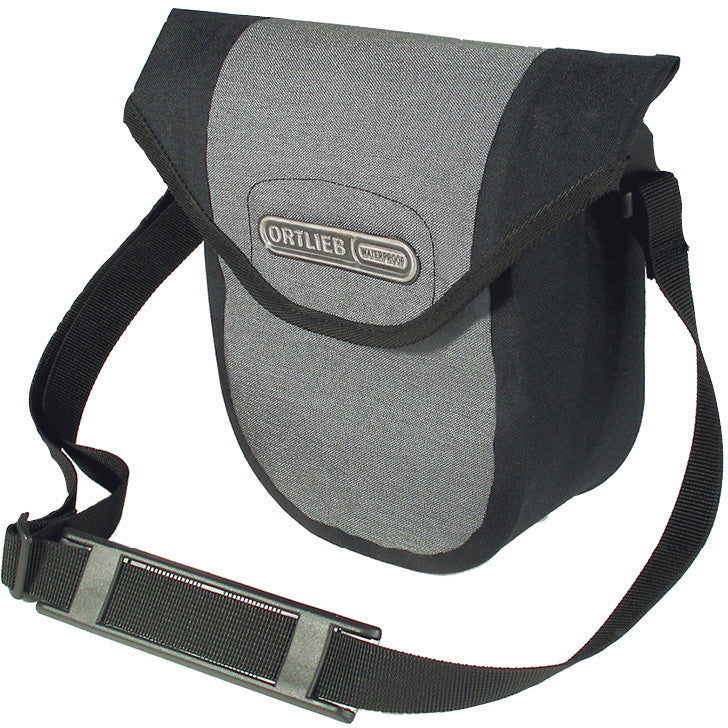 Ortlieb Ultimate 6 Compact Handlebar Bag: Waterproof - Black/Granite (NEW)