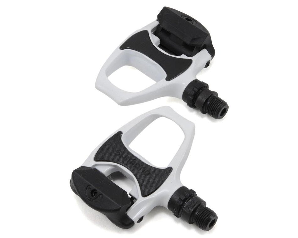 NIB/NOS Shimano PD-R540 SPD-SL Road Pedals & Cleats: White