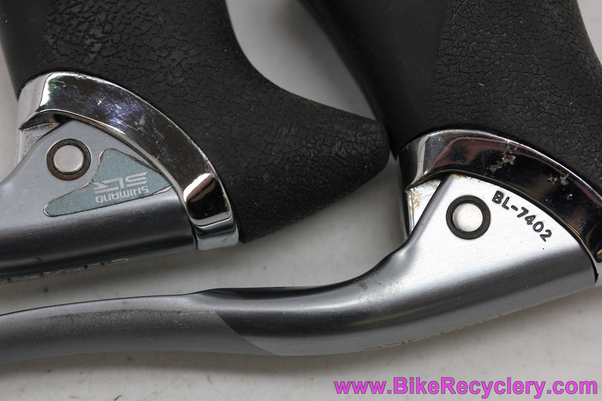 Shimano Dura Ace BL-7402 Brake Levers: Aero 7400 Series (Near Mint)