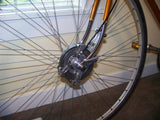 NIB/NOS 2nd Gen Phil Wood Tandem Disc Front Hub: 110mm x 36H - 3 Piece - 1970's