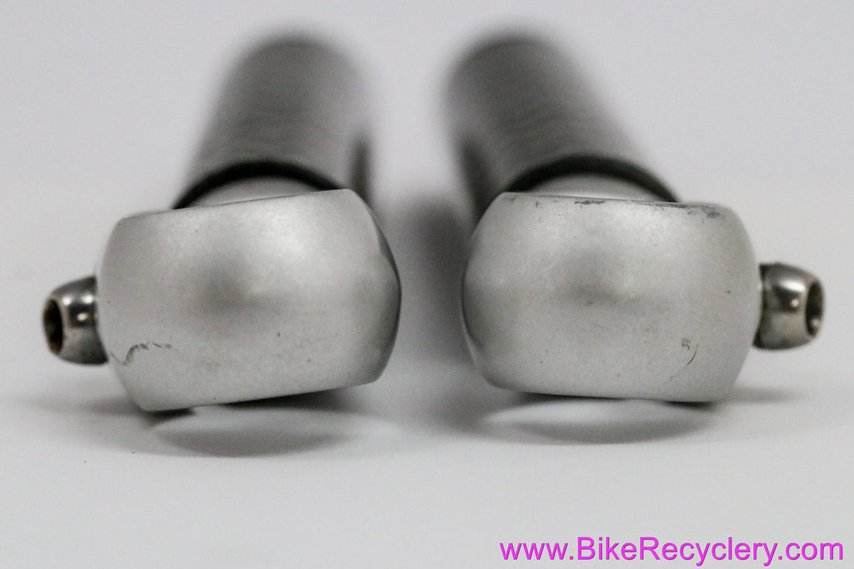 LP Composites Bar Ends: Braided Carbon - BE/8 - Black/Yellow (Near Mint+ Low Miles)