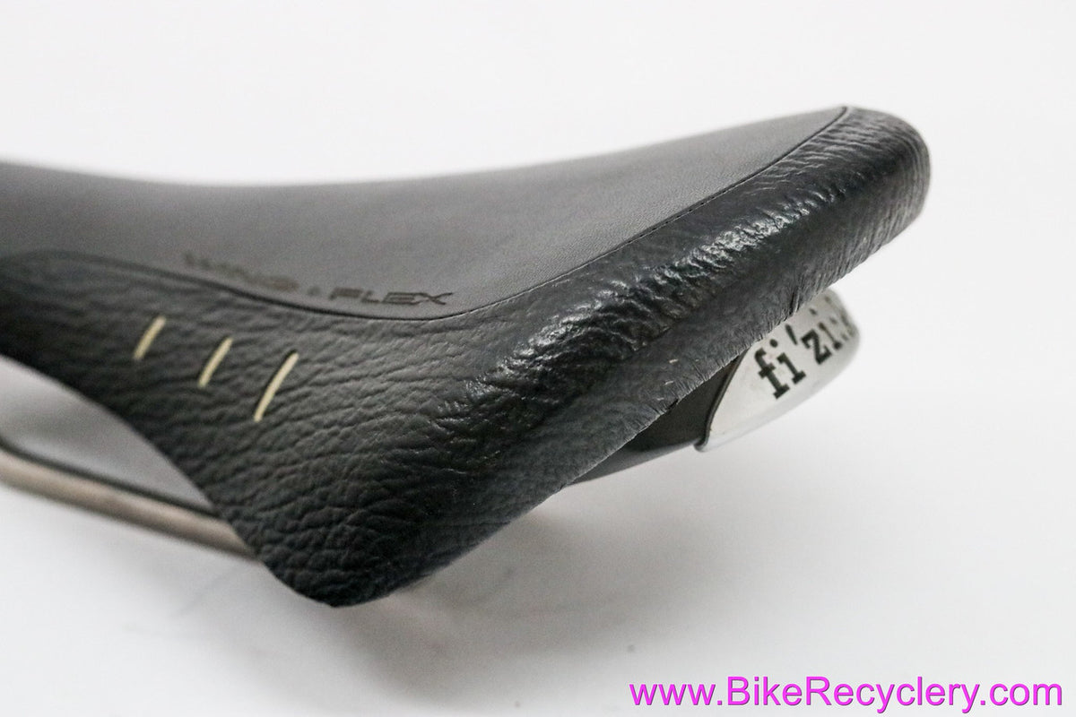 Fizik Gobi XM Saddle: Titanium - Leather Wings - 1st Gen 2004 (Near Mint++ Low Miles)