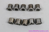 Campagnolo Nuovo/Super Record Brev Chainring Bolts: #754 + #755 - Steel (Near Mint, set/5)
