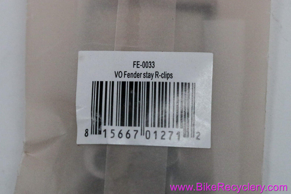 Velo Orange R-Clips: Silver (set of 4, New)