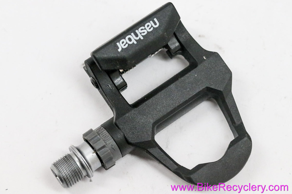 Nashbar Alpe D'Huez Road Clipless Pedals w/ Cleats: Look Delta Compatible - Black (NEW)