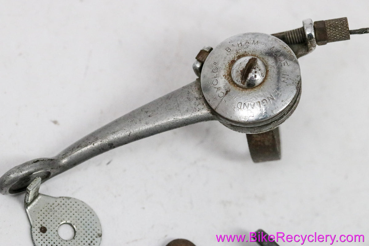 1930's 1940's 1950's Shifter Parts LOT: Simplex JUY / Standard - Le Cyclo - Benelux - French / English - Randonneur Racing