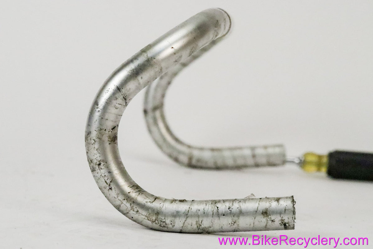 OLD LOGO Cinelli Giro D' Italia 64-40 Handlebars:  40mm x 26.4mm - 1960's / 1970's - Shield/Crest Badges