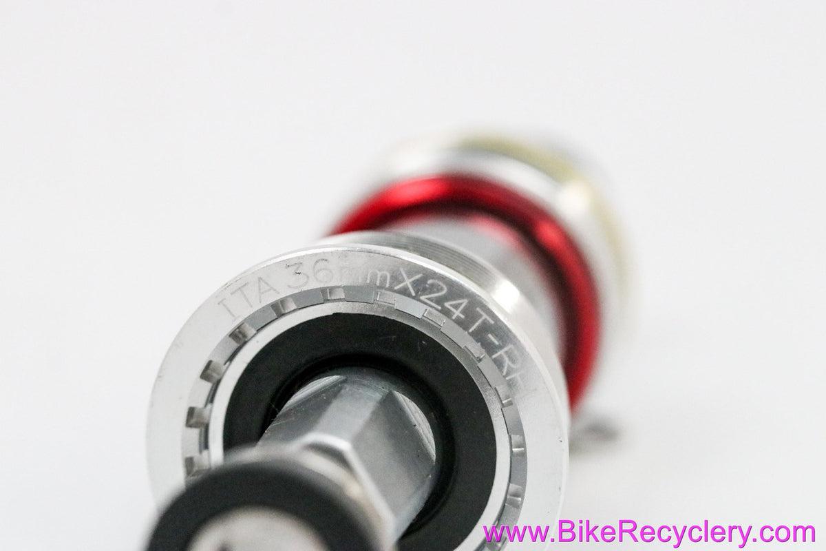 Tifosi ISO Square Taper Bottom Bracket: 111mm x 70mm For Campagnolo 8/9/10 Speed