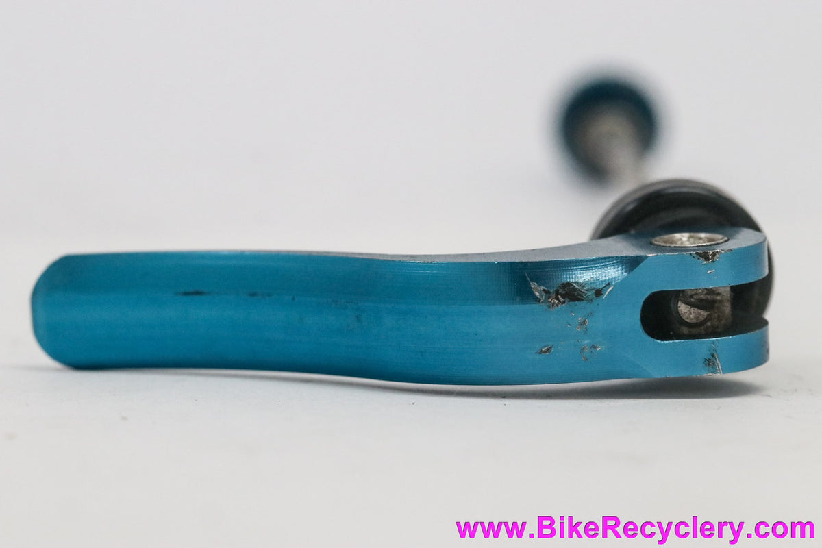 Salsa Flip Off Titanium Rear QR Skewer: Turquoise No Logo Vintage 1990's - 135mm (exc)
