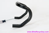 NIB/NOS Cinelli Devo Drop Handlebar: 44cm x 31.8mm - Anatomic Bend - Black - Vintage 2000's