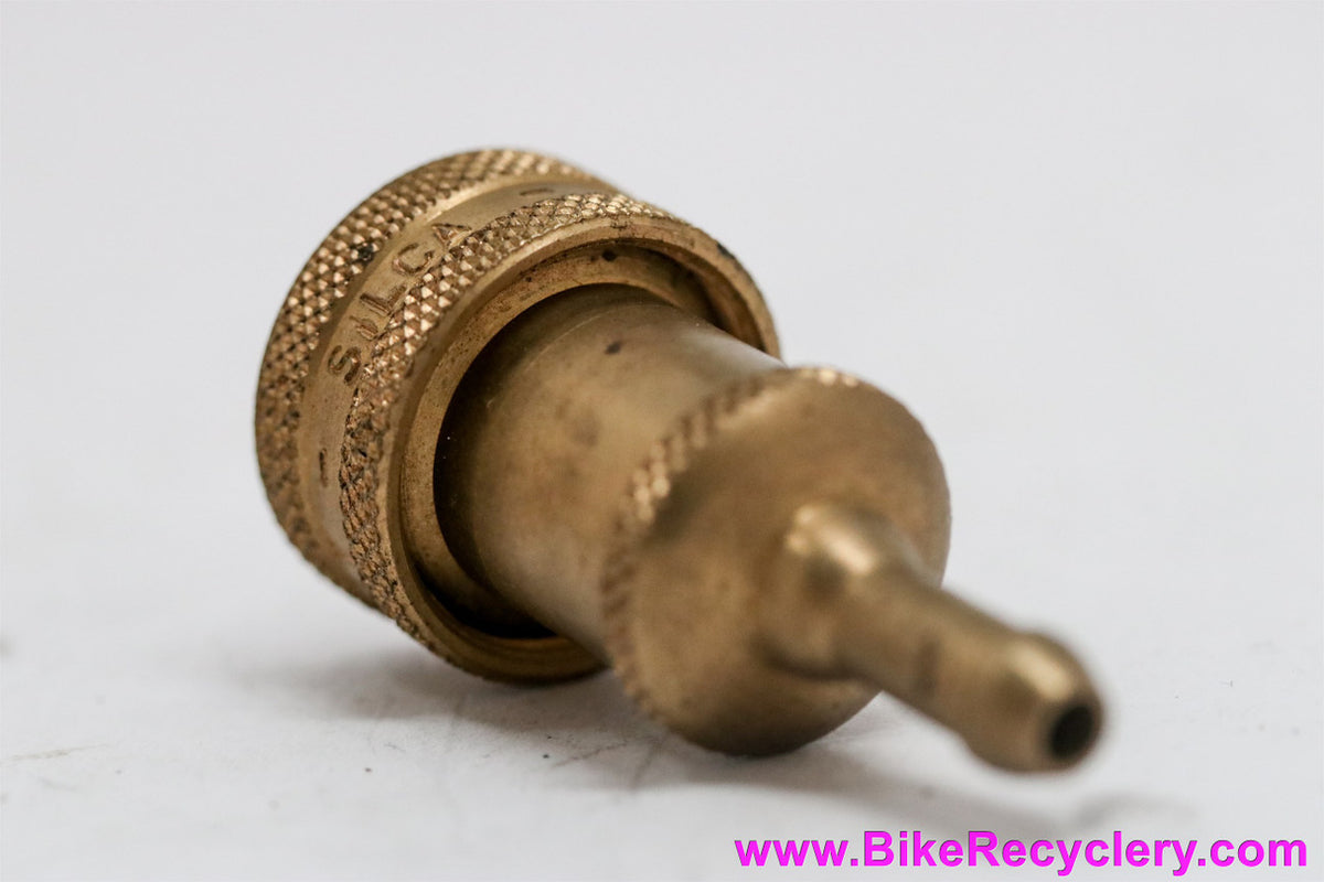 Silca #24.0 Brass Pump Head For Floor Pump - Vintage 1960's 1970's (EXC)