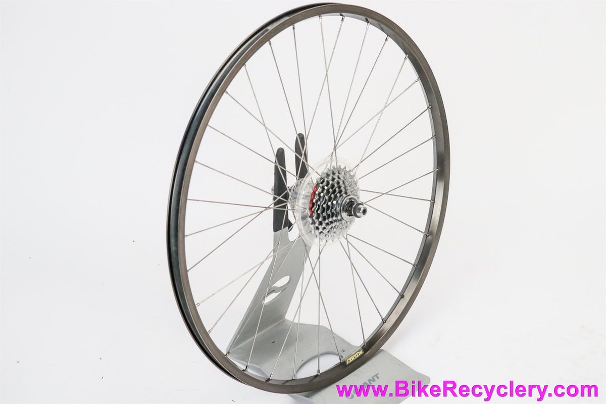 NOS Ritchey Vantage 1980s 26" Rear Wheel: XT FH-M732 - 32H x 126mm - 12-28T Cassette (Take Off)