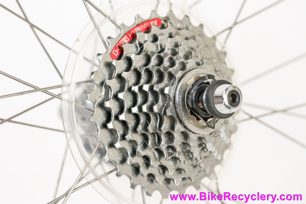 NOS Ritchey Vantage 1980s 26" Rear Wheel: XT FH-M732 - 32H x 126mm - 12-28T Cassette (Take Off)