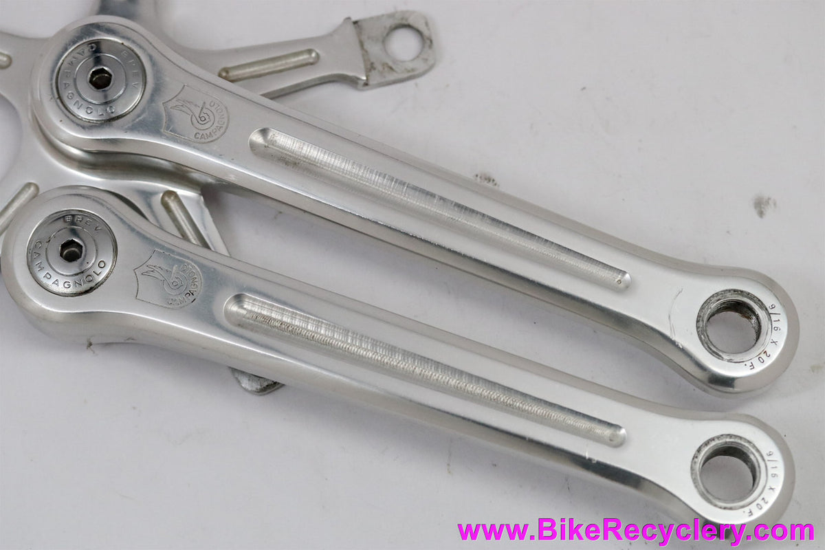 Campagnolo Nuovo/Super Record Pista Crank Arms: 165mm - #1051/4151 (NM++ Barely Ridden)